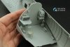 Quinta Studio QD32224 Boeing B-17G Radio operator's compartment. 3D-Printed coloured Interior on decal paper (HK models) 1/32